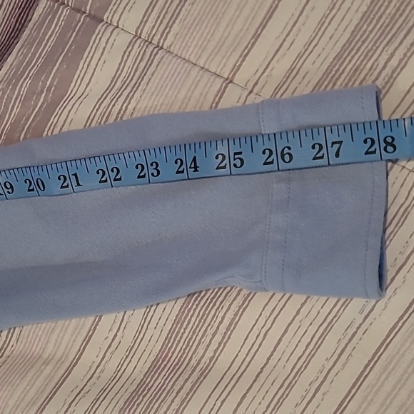 Polo Ralph Lauren Featherweight Mesh Blue Button Down Long Sleeve Shirt Men 2XLT - Picture 14 of 14